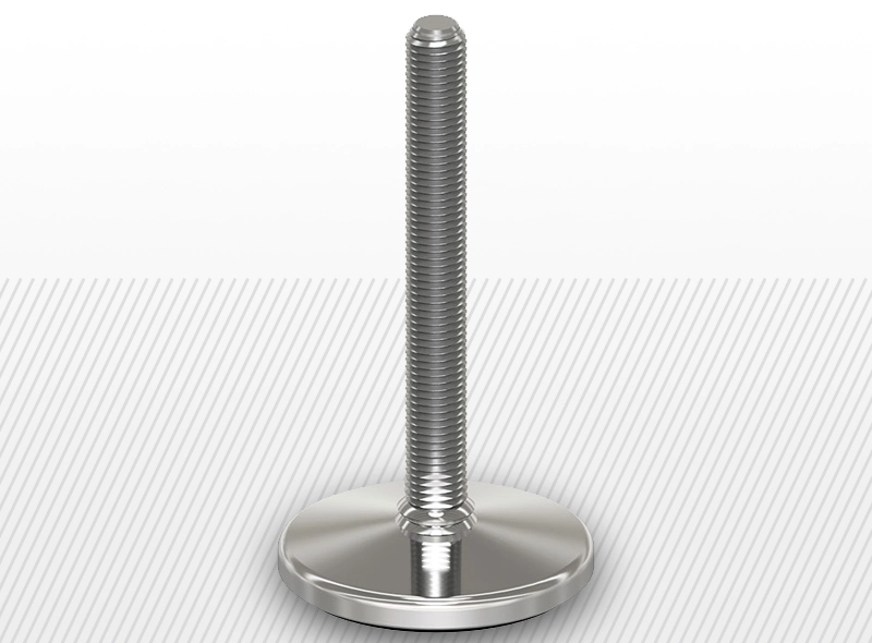 Надміцна гігієнічна антивібраційна опора з нержавіючої сталі