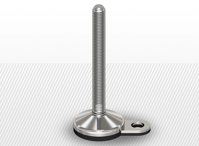 Нержавіюча антивібраційна опора з можливістю кріплення до підлоги