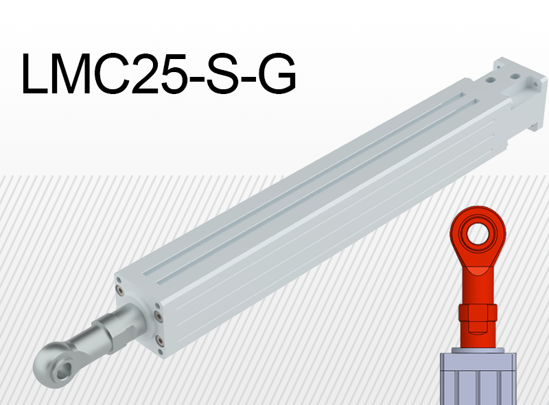 Limon LMC25-S-G тип з шарнірною головкою з прямим підключенням двигуна