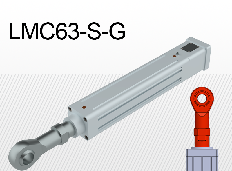 Limon LMC63-S-G тип з шарнірною головкою з прямим підключенням двигуна