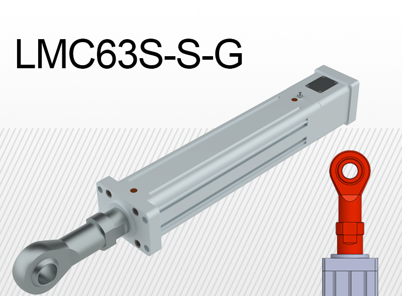 Limon LMC63S-S-G тип з шарнірною головкою з прямим підключенням двигуна