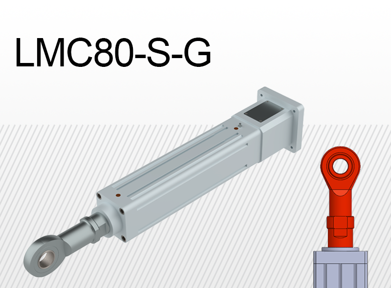 Limon LMC80-S-G тип з шарнірною головкою з прямим підключенням двигуна