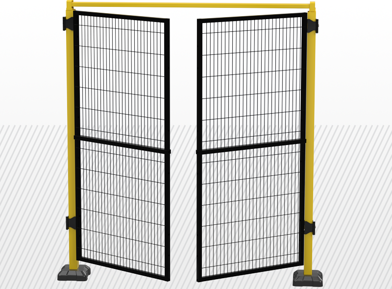 Двостулкові розпашні двері