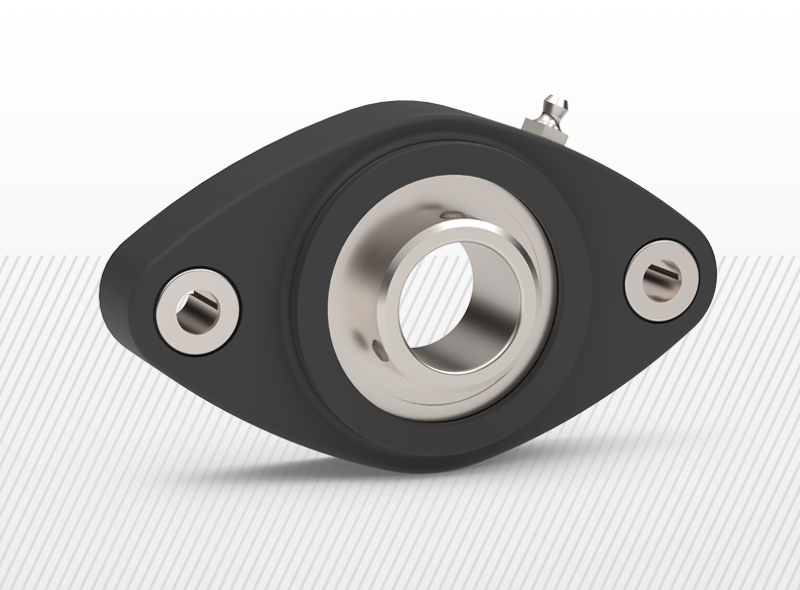 UCFL/CS без захисної кришки, оснащена заднім ущільненням для обробленого вала