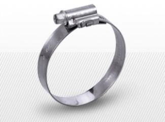 Хомут червячний 12 mm з нержавіючої сталі W4