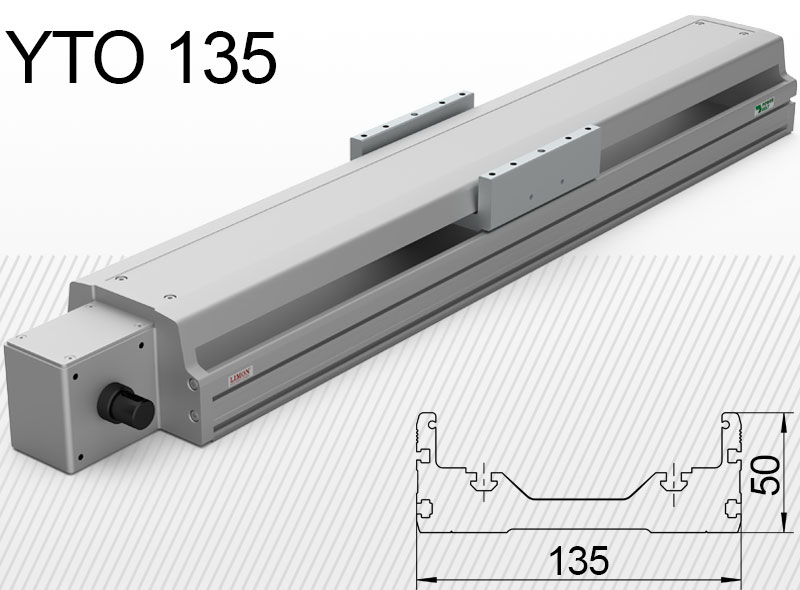 YTO 135<br />Навантаження до 40кг*<br />Хід: 100-3200мм