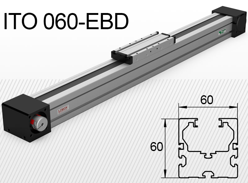 ITO 060 EBD тип Навантаження до 30кг* Хід: 100-4000мм
