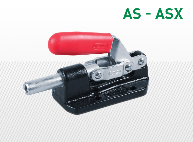 Плунжерні затискачі AS та ASX