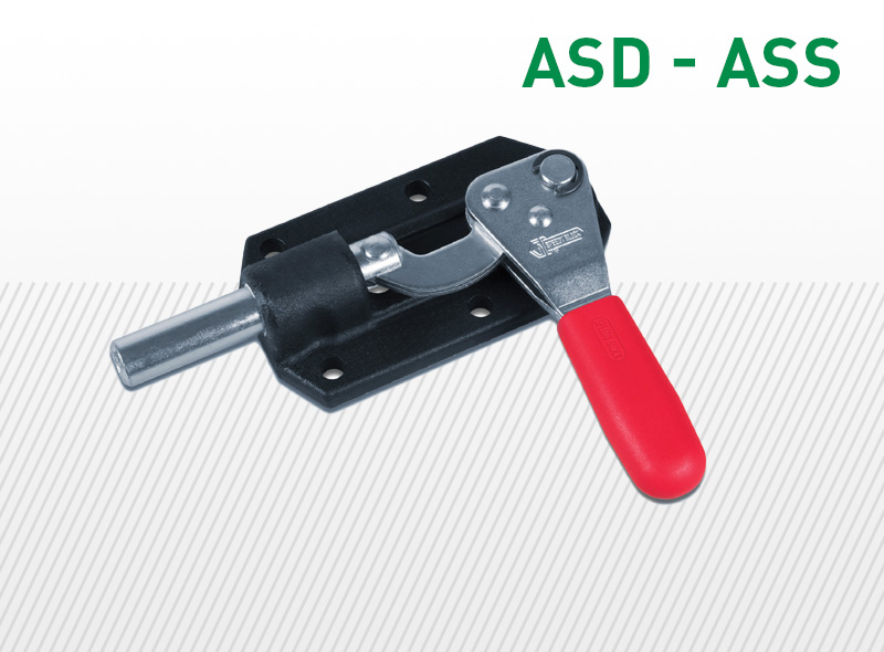 Плунжерні затискачі ASD та ASS 
