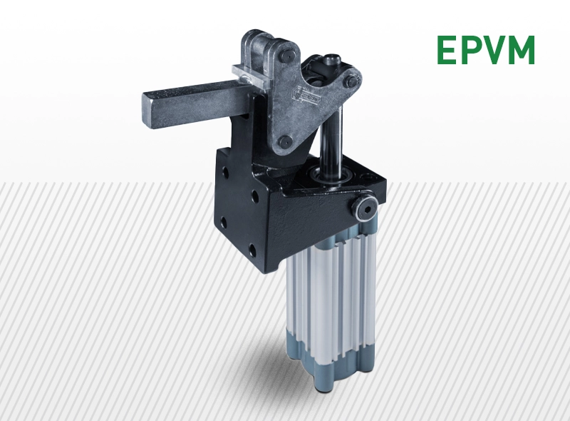 EPVM тип, пневматичні притискачі heavy duty