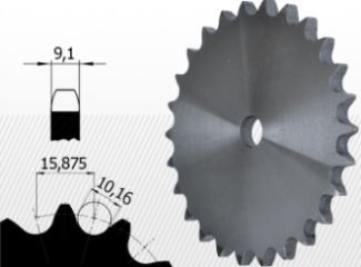 Тип 10B 5/8 X 3/8''