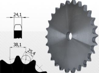 Тип 24B  1''1/2 X  1''