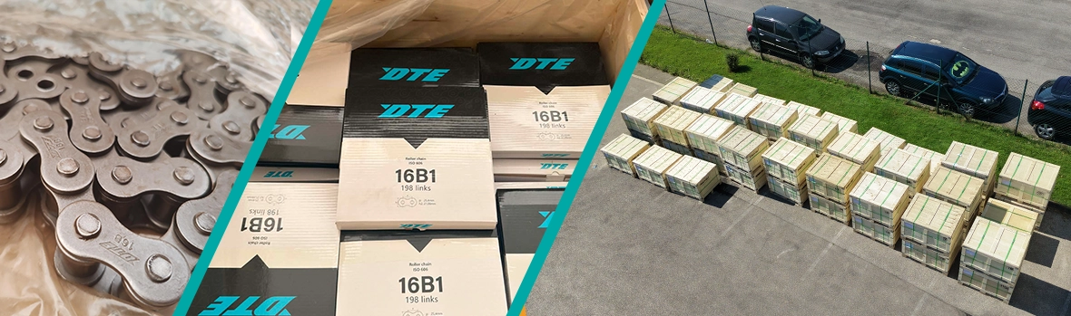 РОЛИКОВІ ЛАНЦЮГИ DTE